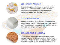 Детский матрас Sleep A Lot TREY Moiry S500 min