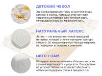 Детский матрас Sleep A Lot TREY Wolvsy